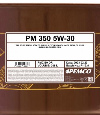 Моторное масло - PM0350-DR SCT - MANNOL