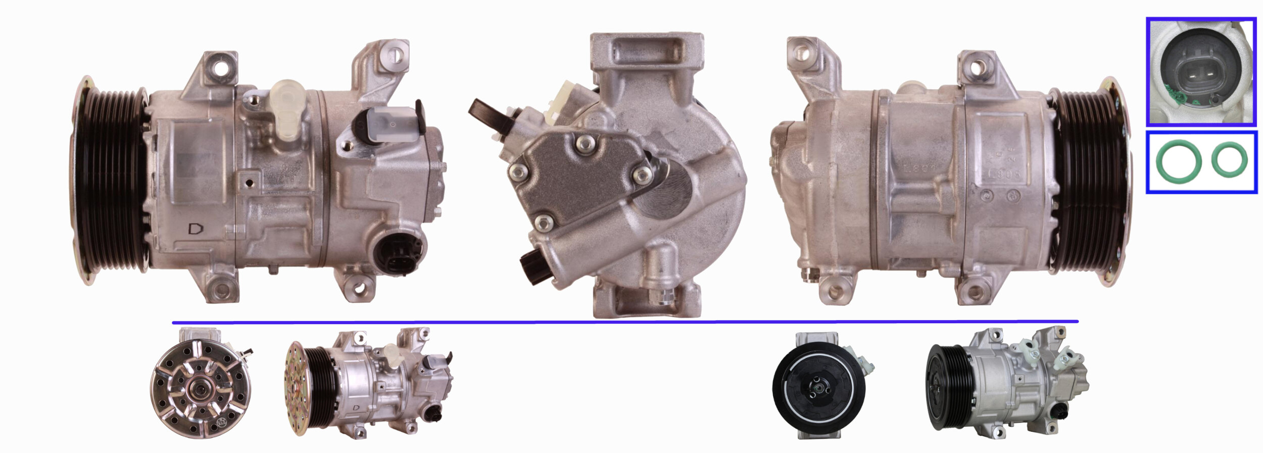 Compressor, air conditioning - 51-0801 ELSTOCK