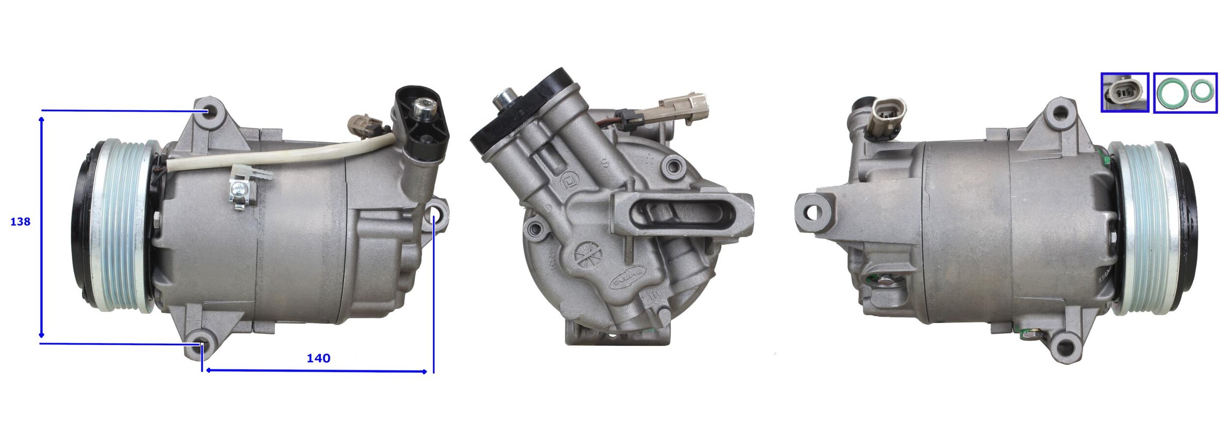 Compressor, air conditioning - 51-0247 ELSTOCK