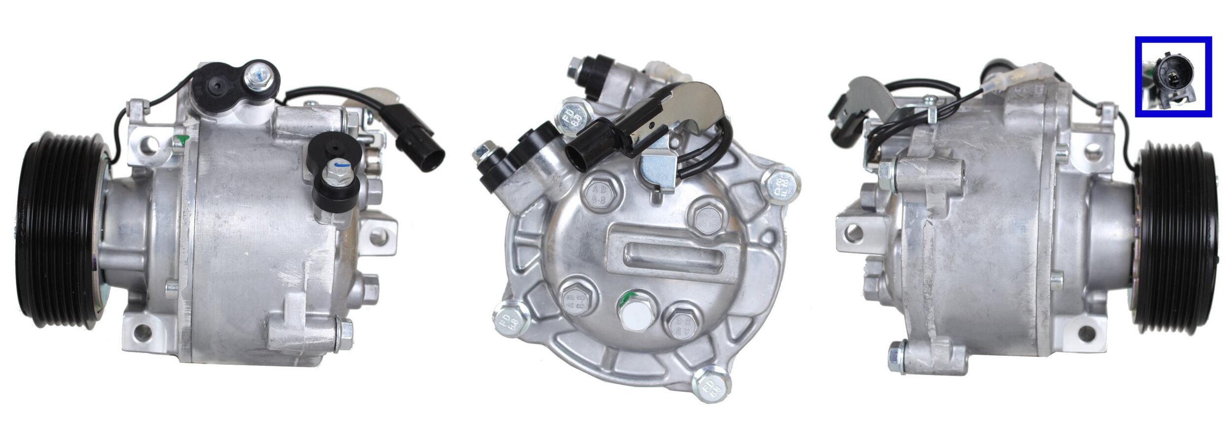 Compressor, air conditioning - 51-1284 ELSTOCK