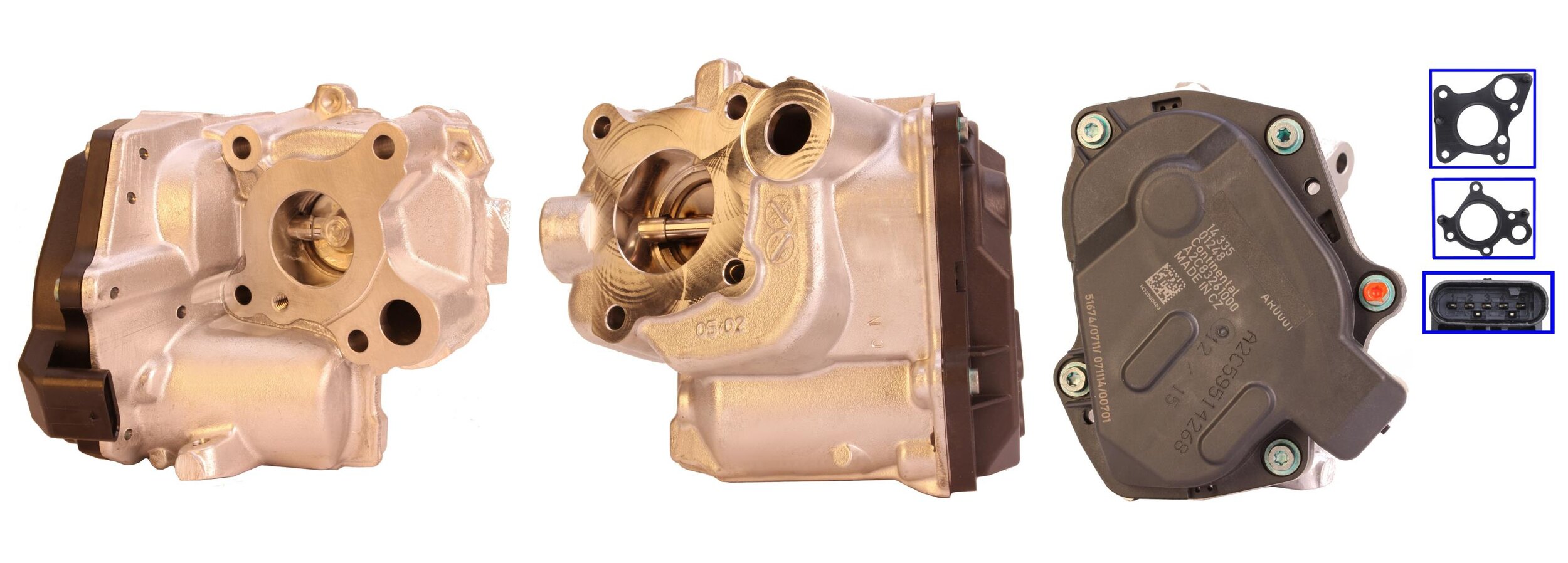 Valvola ricircolo gas scarico-EGR - 73-0139 ELSTOCK