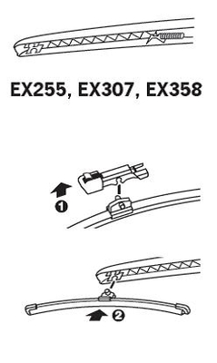 Щетка стеклоочистителя - EX358 TRICO
