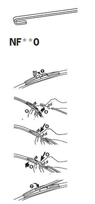 Wiper Blade - NF430 TRICO