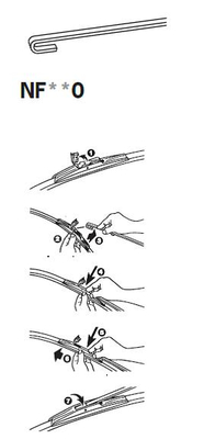 Wiper Blade - NF430 TRICO