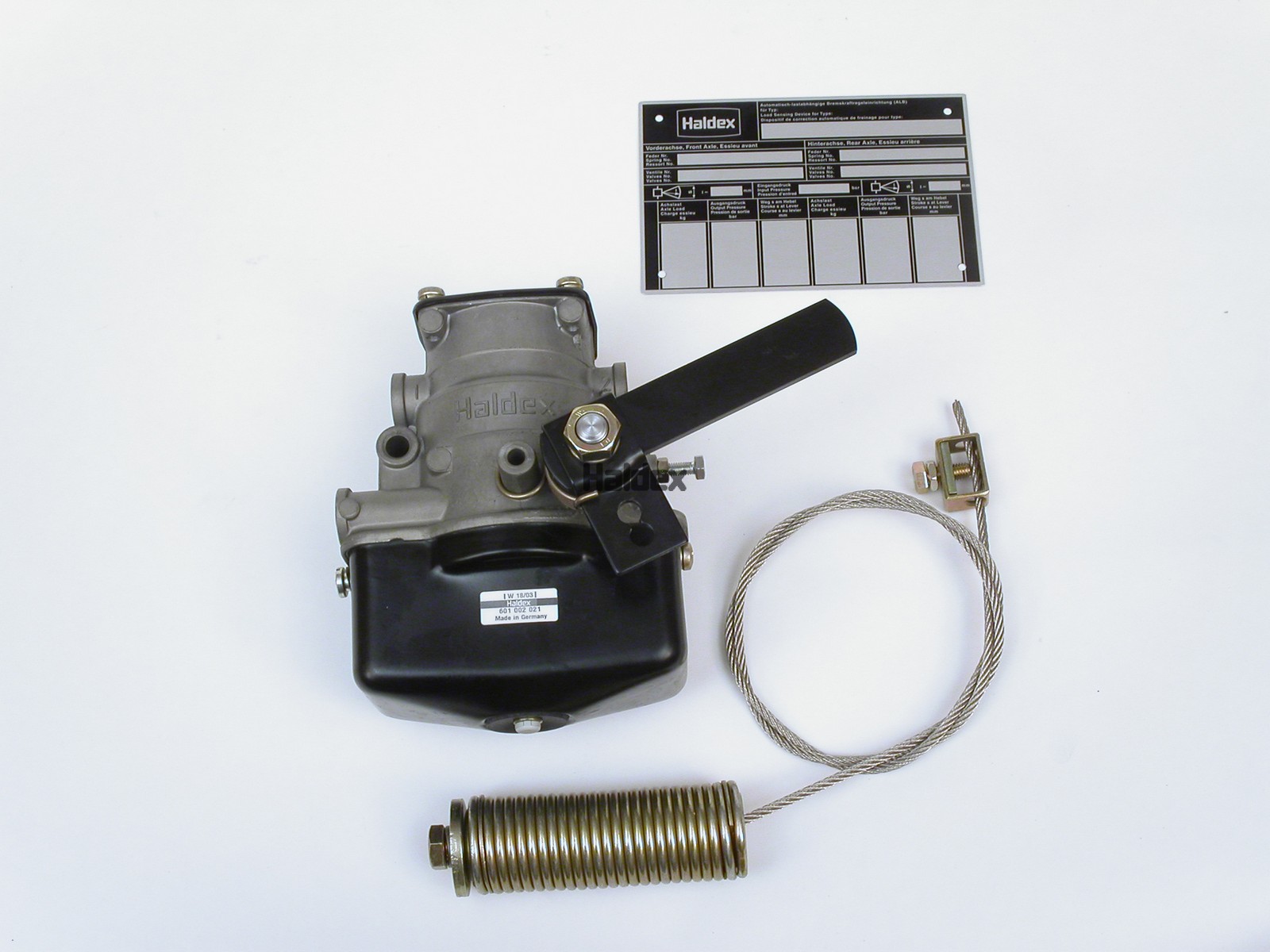 Valvola di carico-vuoto - 601002021 HALDEX