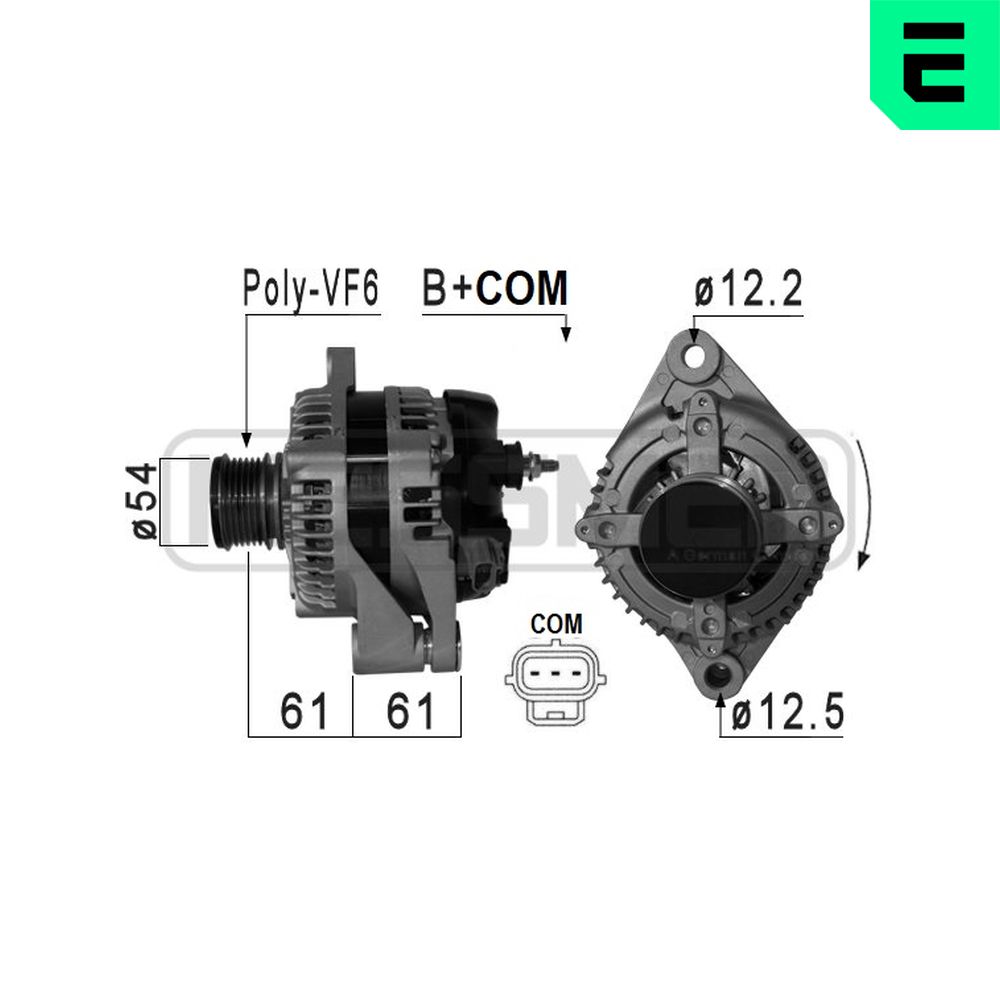 Alternatore - 209002A ERA