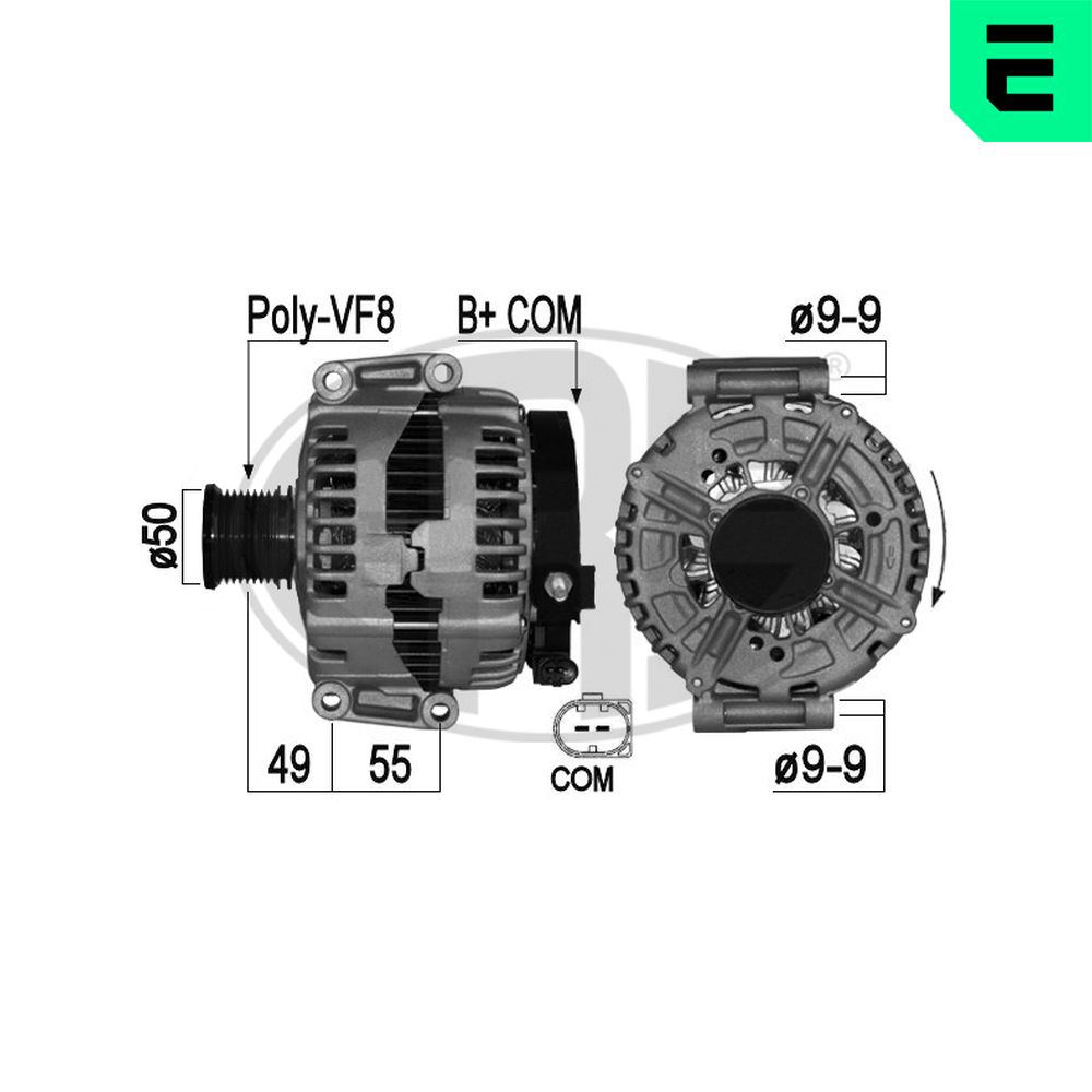Alternator - 209039A ERA