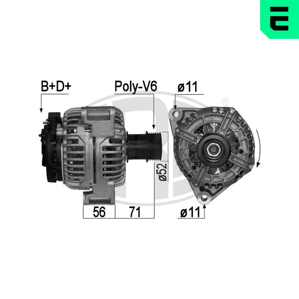 Alternatore - 209045A ERA