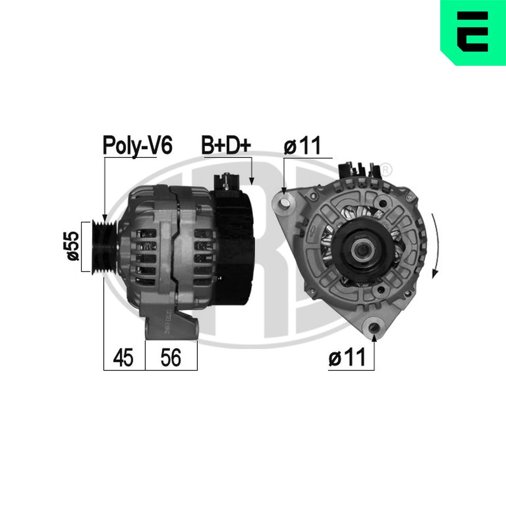 Alternatore - 209063A ERA