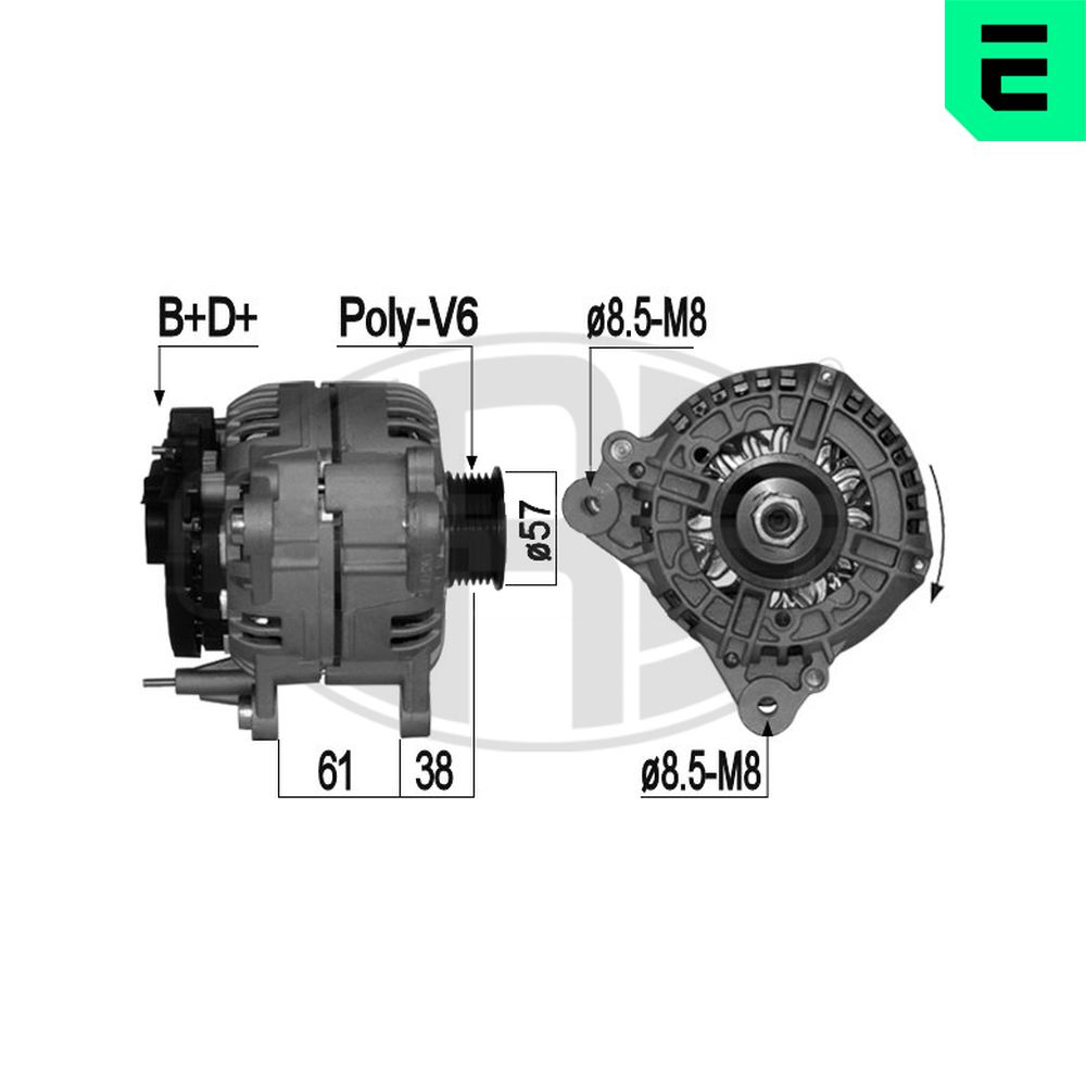 Alternatore - 209065A ERA