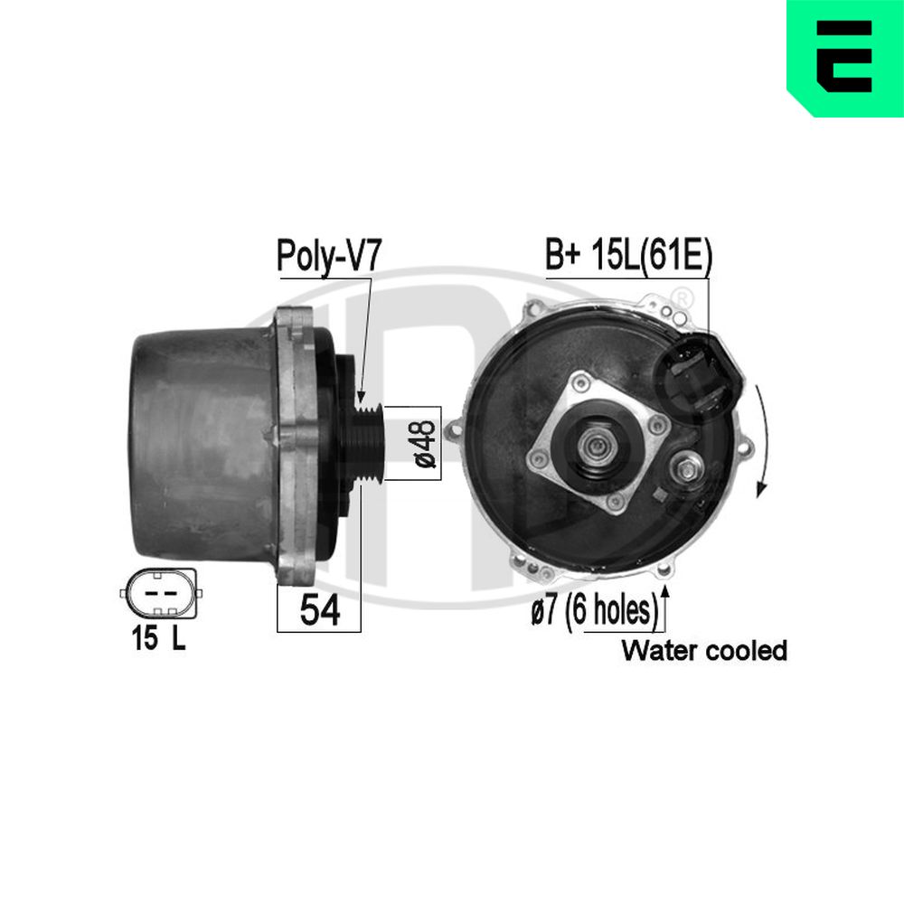 Alternatore - 209068A ERA