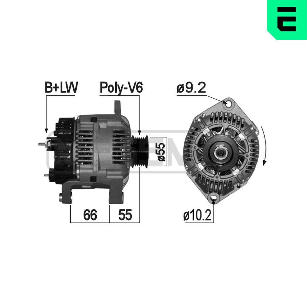 Alternator - 209139 ERA