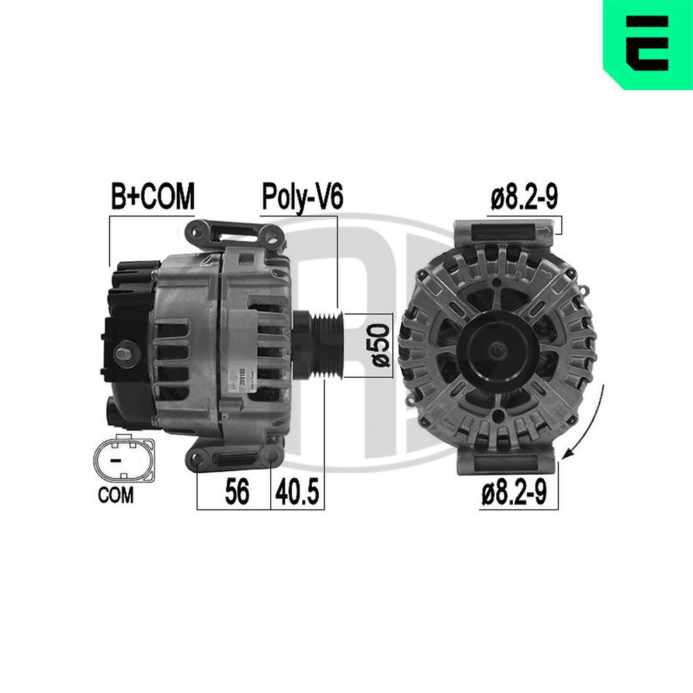 Alternator - 209180 ERA