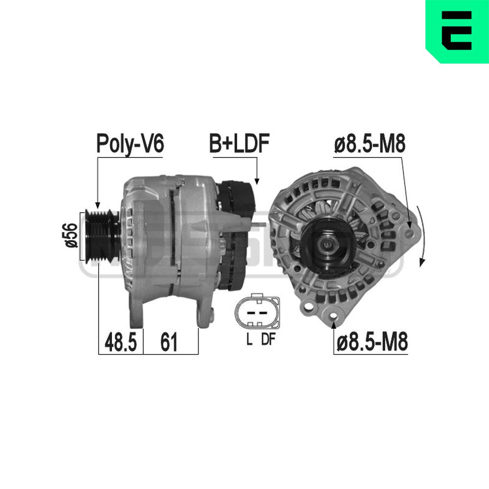 Alternatore - 209215 ERA