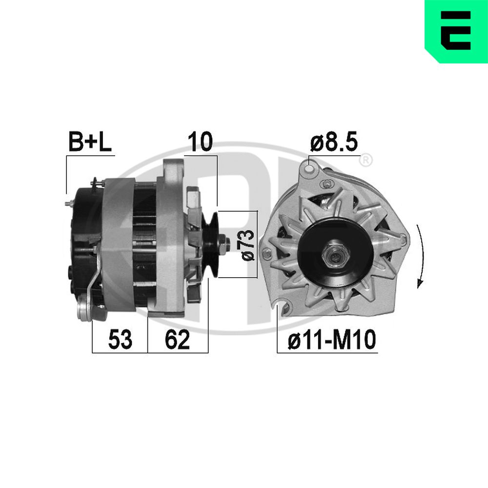 Alternatore - 209389A ERA