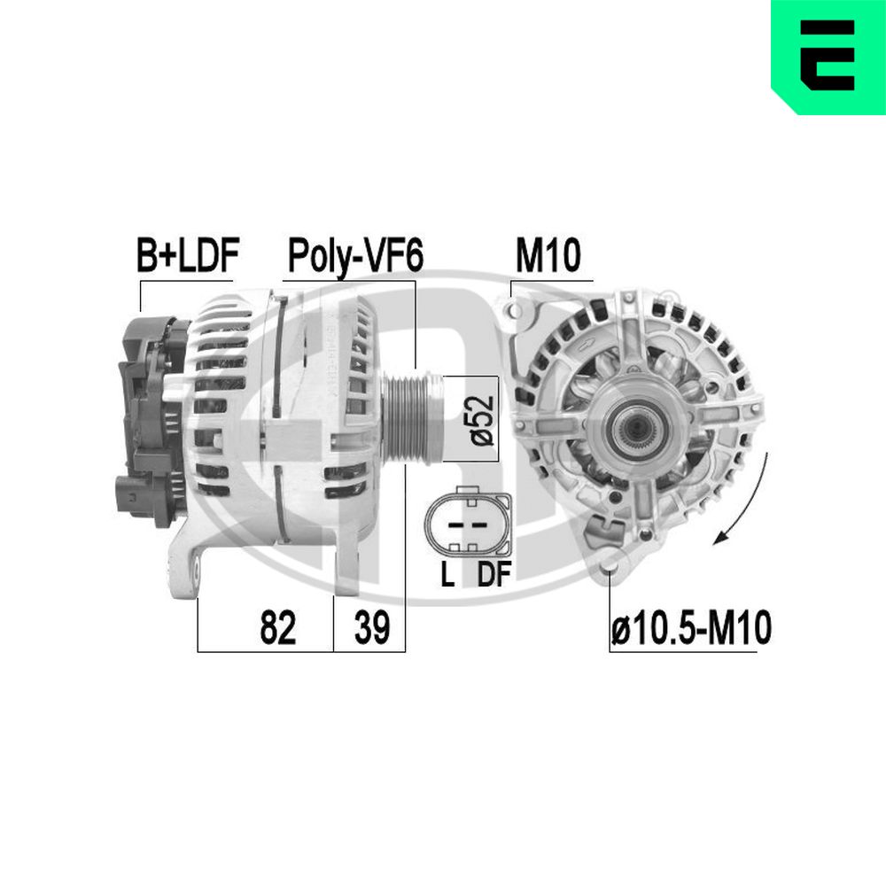 Alternatore - 209414A ERA