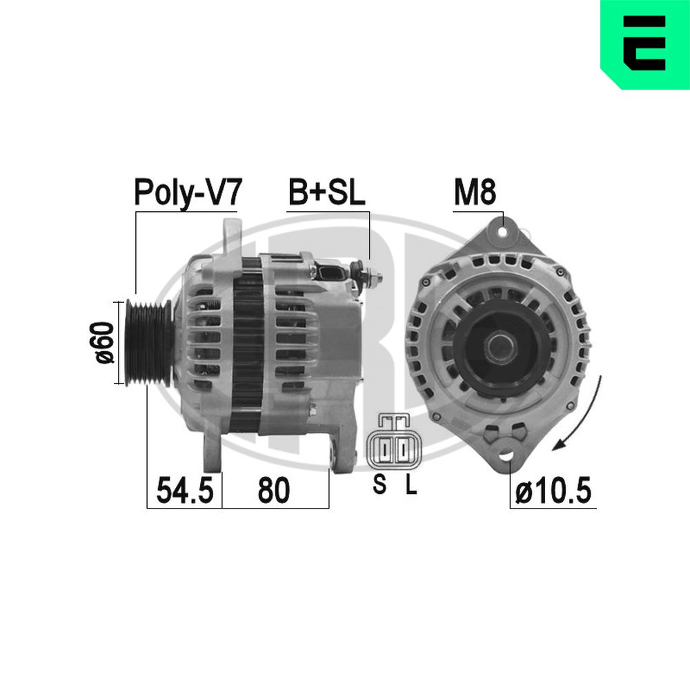 Alternatore - 209473A ERA