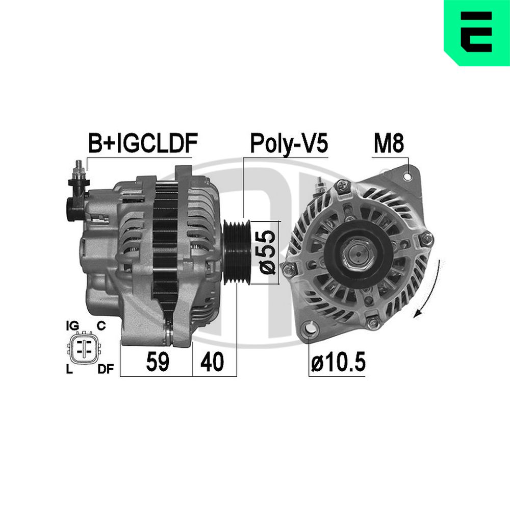 Alternator - 209500A ERA