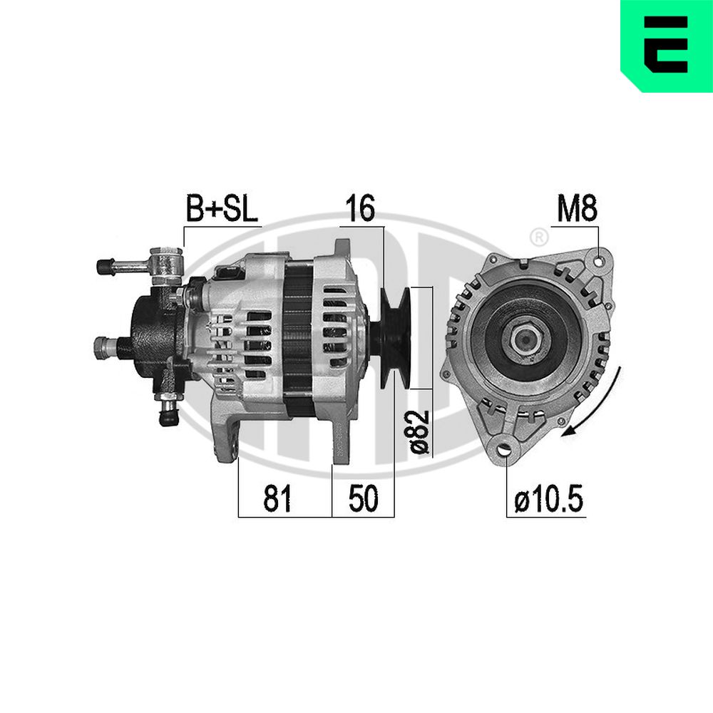 Alternatore - 209523A ERA