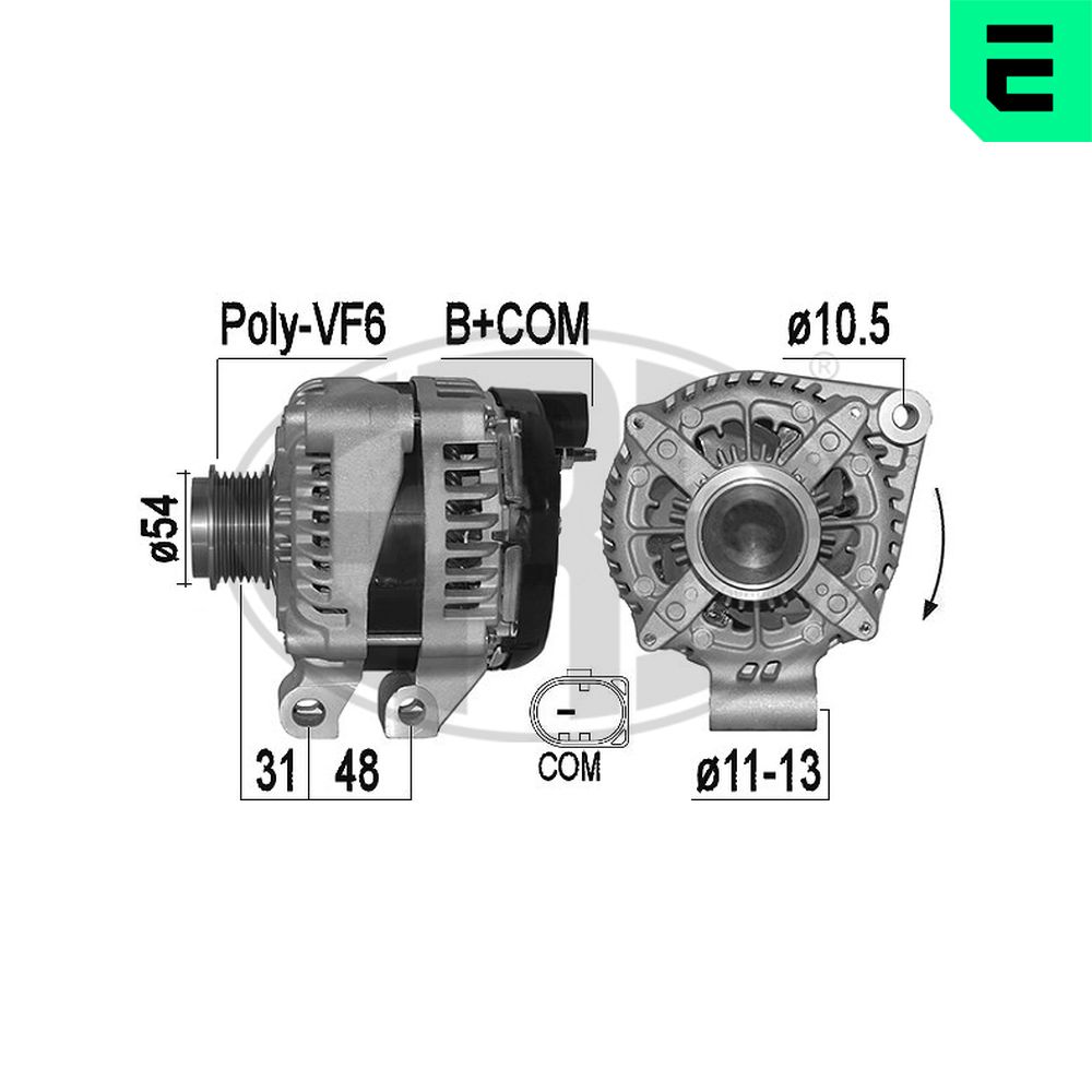 Alternatore - 209529A ERA