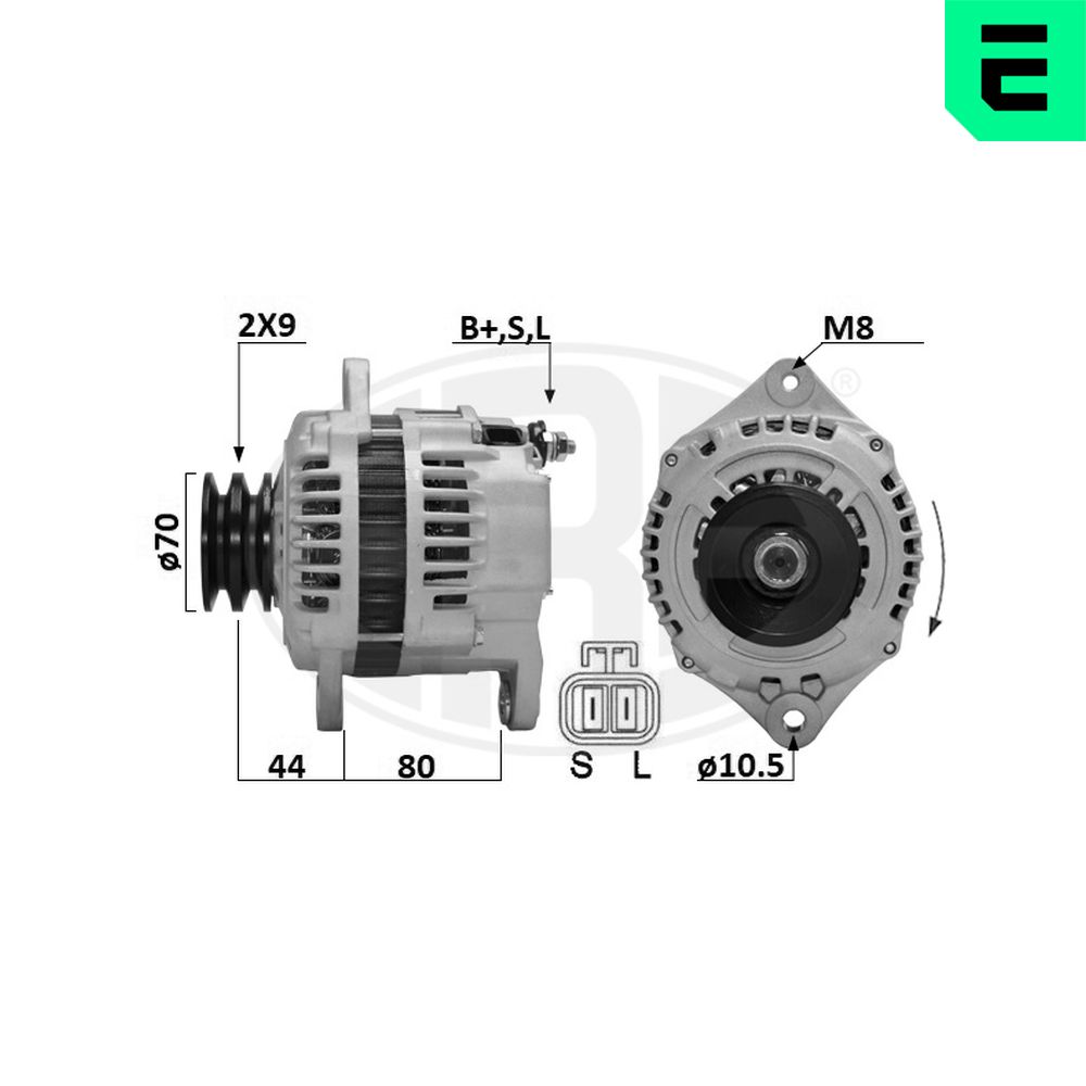 Alternator - 209665A ERA