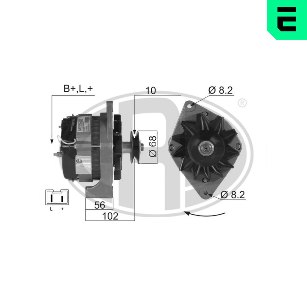 Alternatore - 210009A ERA