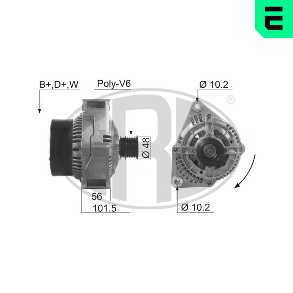Alternator - 210042A ERA
