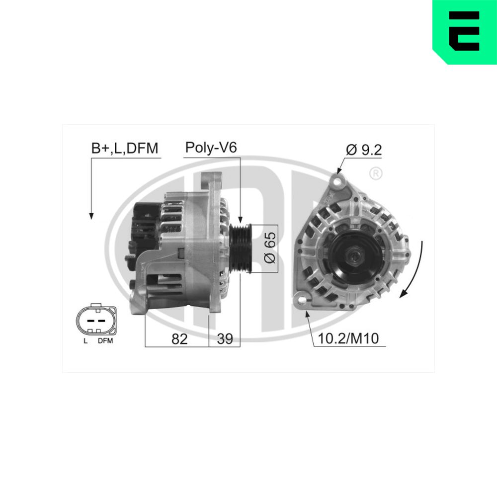 Alternatore - 210076 ERA