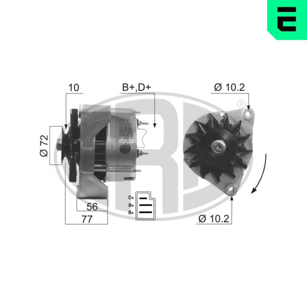 Alternator - 210111A ERA