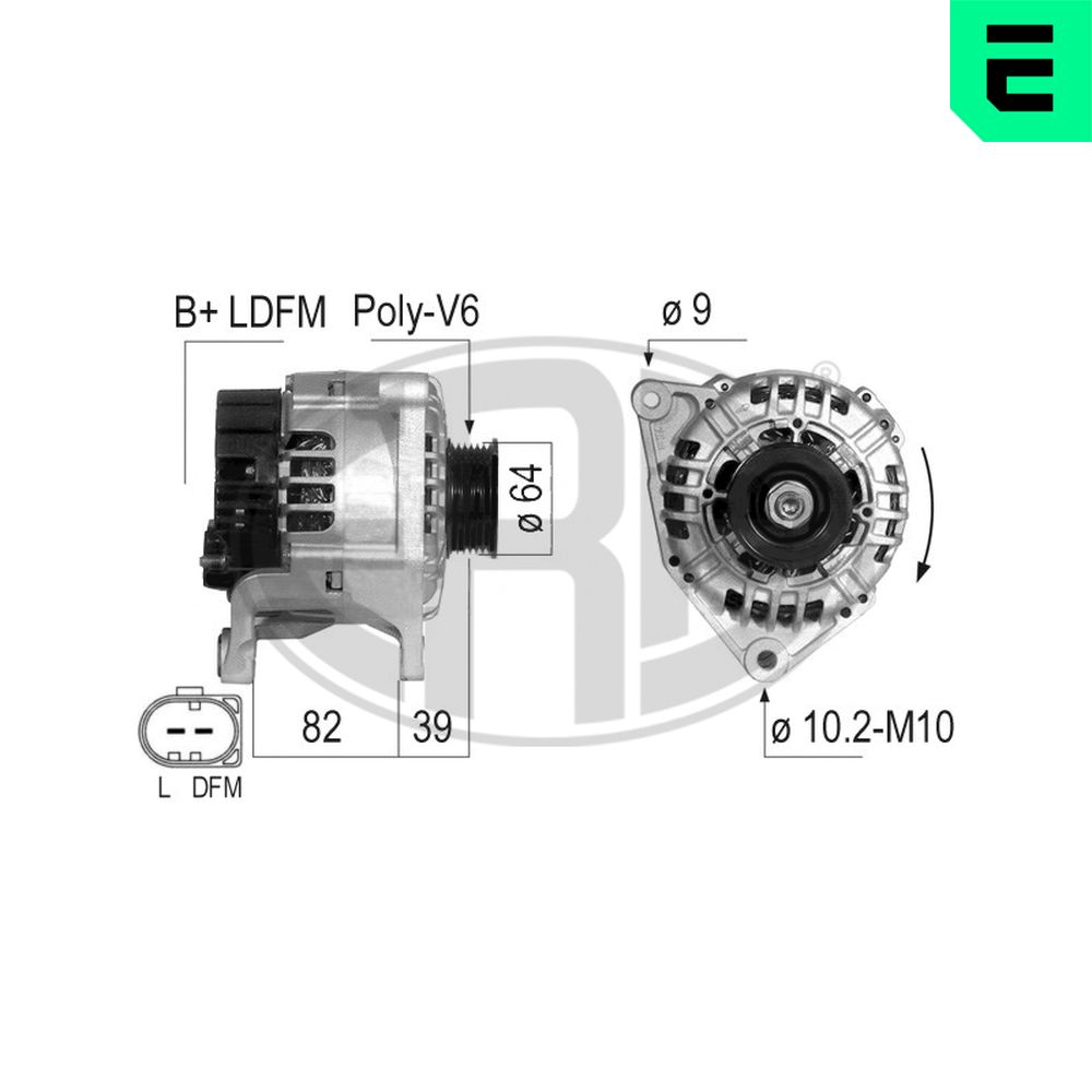 Alternator - 210200A ERA
