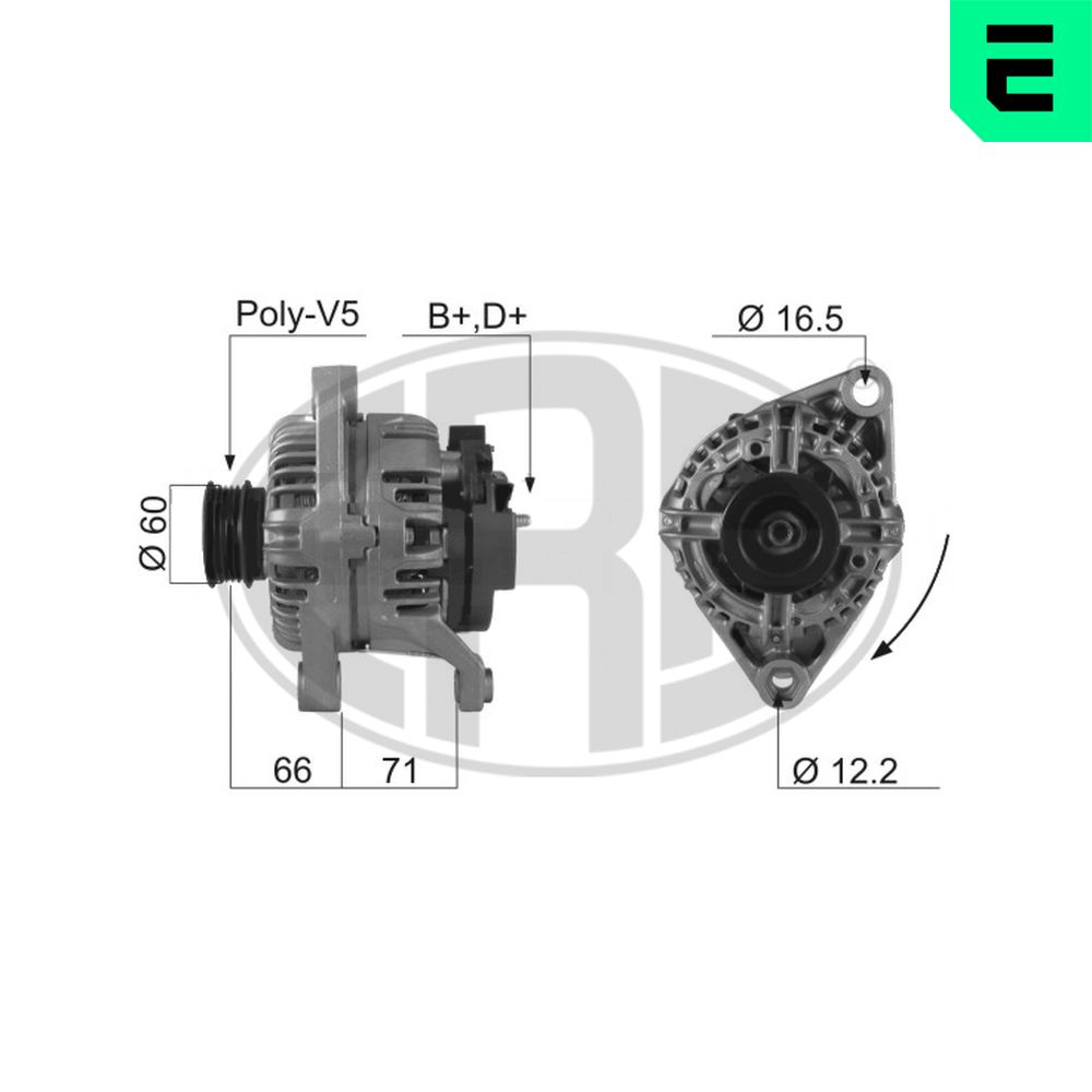 Alternatore - 210201A ERA