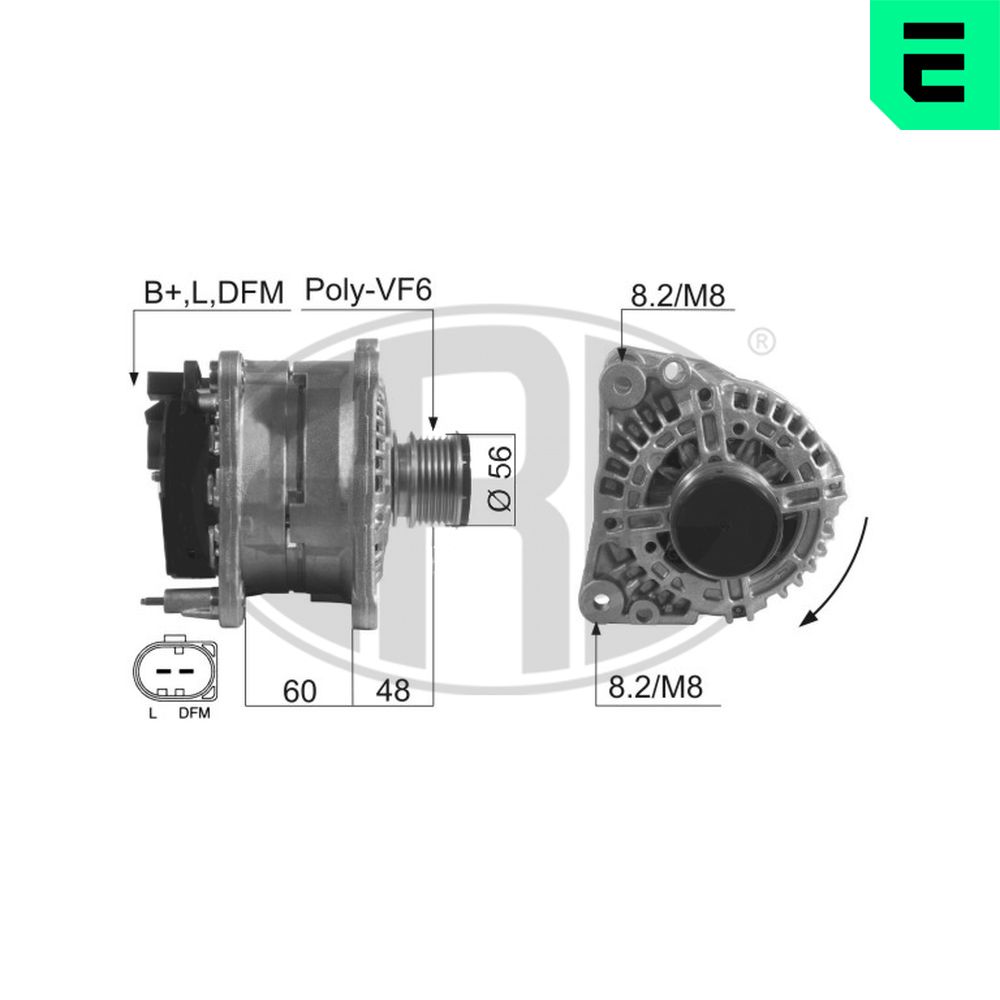 Alternator - 210231A ERA