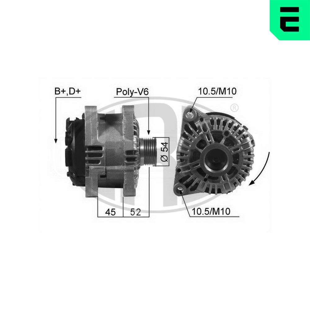 Alternator - 210234 ERA