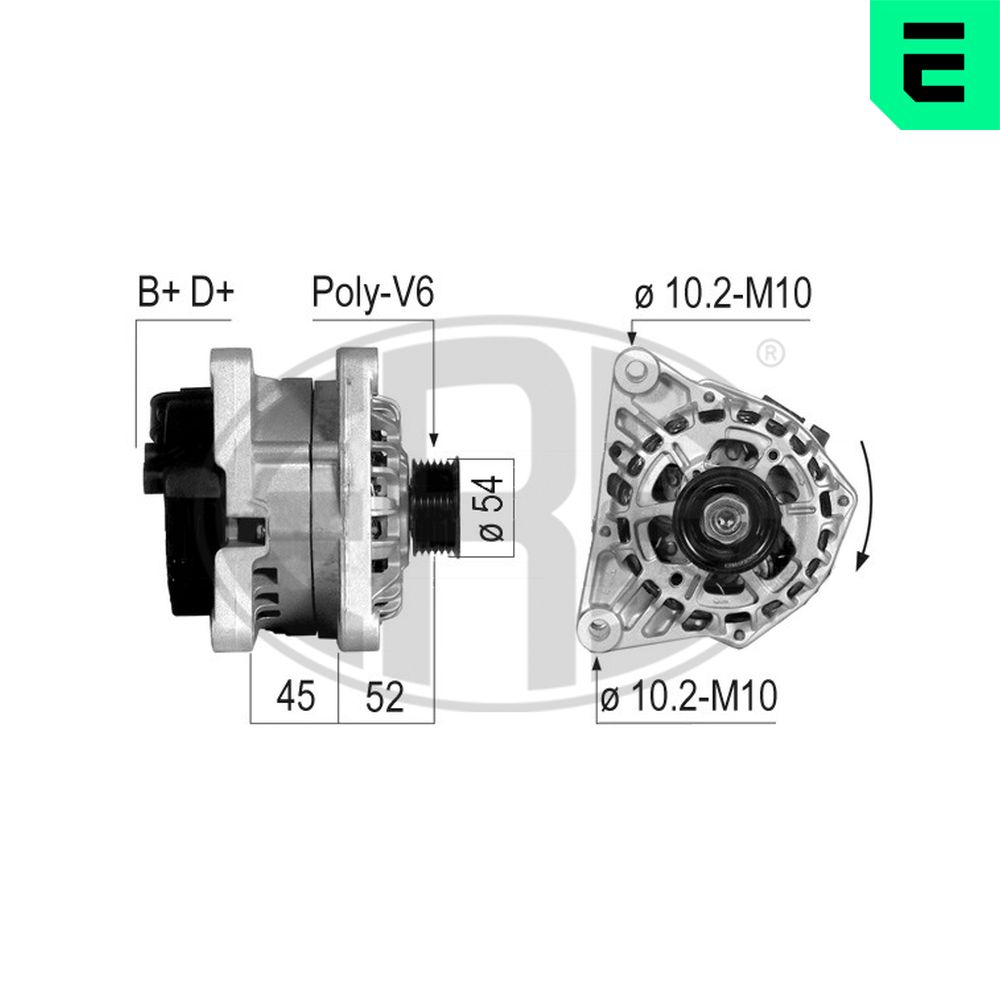 Alternator - 210239A ERA