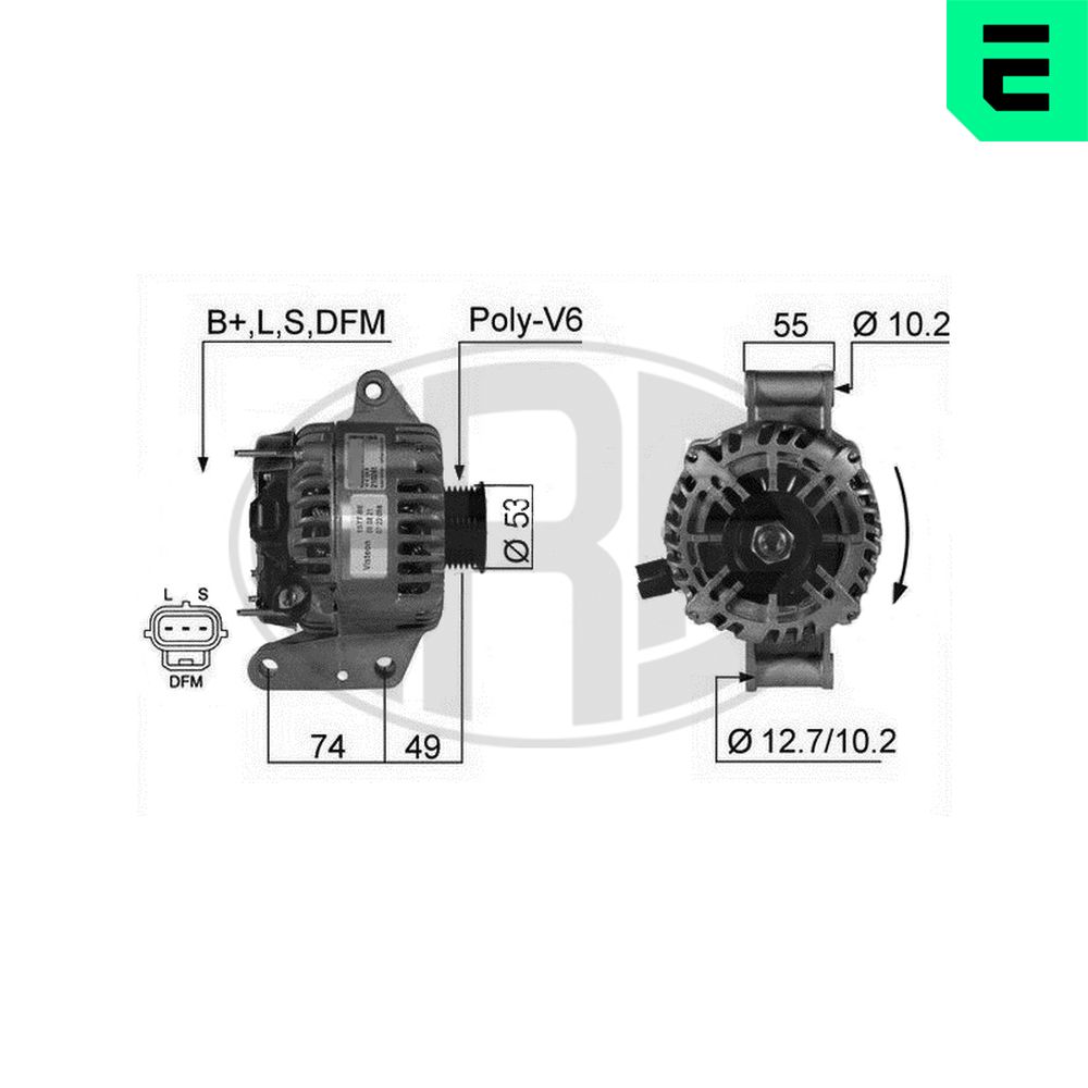 Alternatore - 210241 ERA