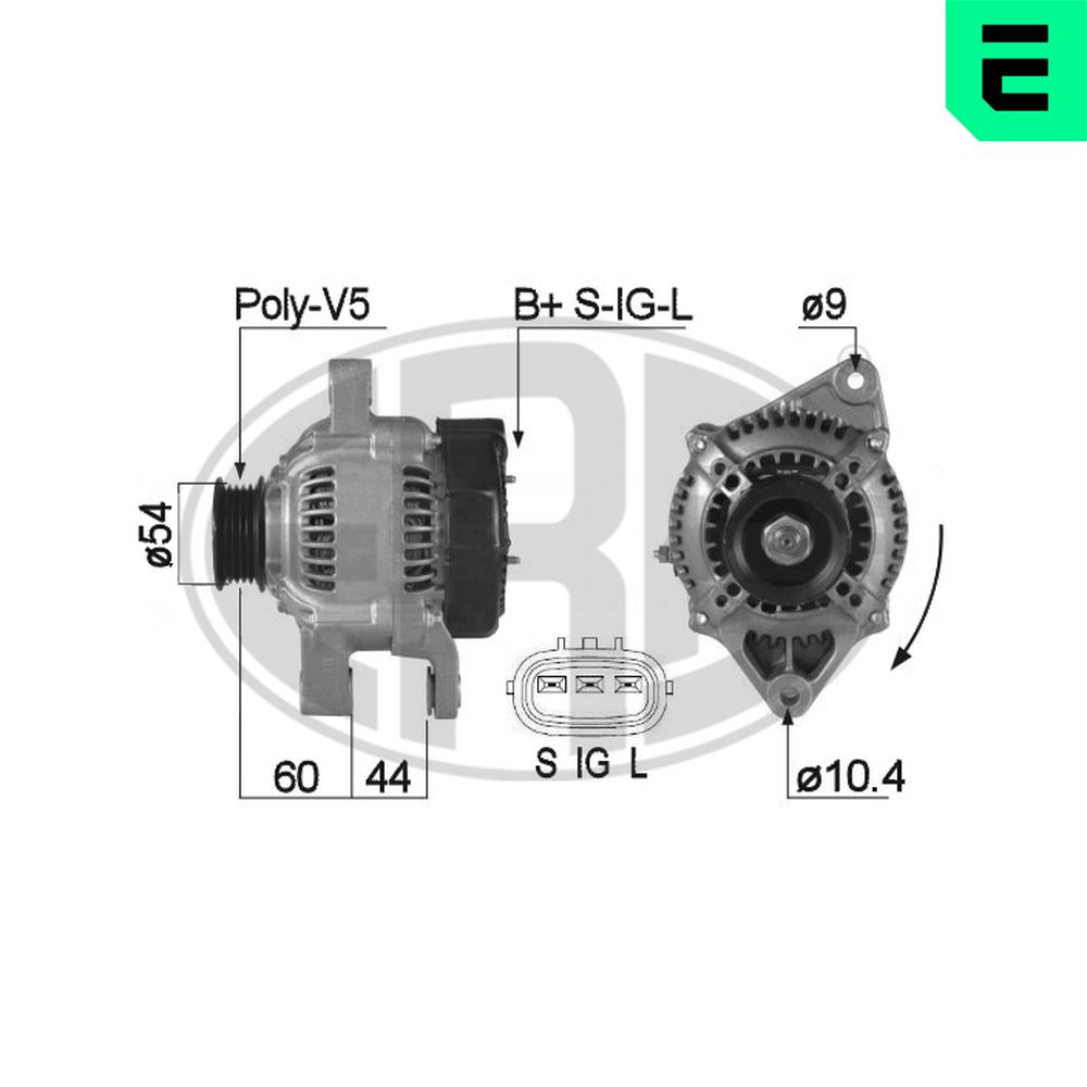 Alternatore - 210266A ERA