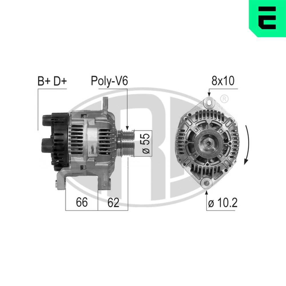 Alternator - 210271A ERA