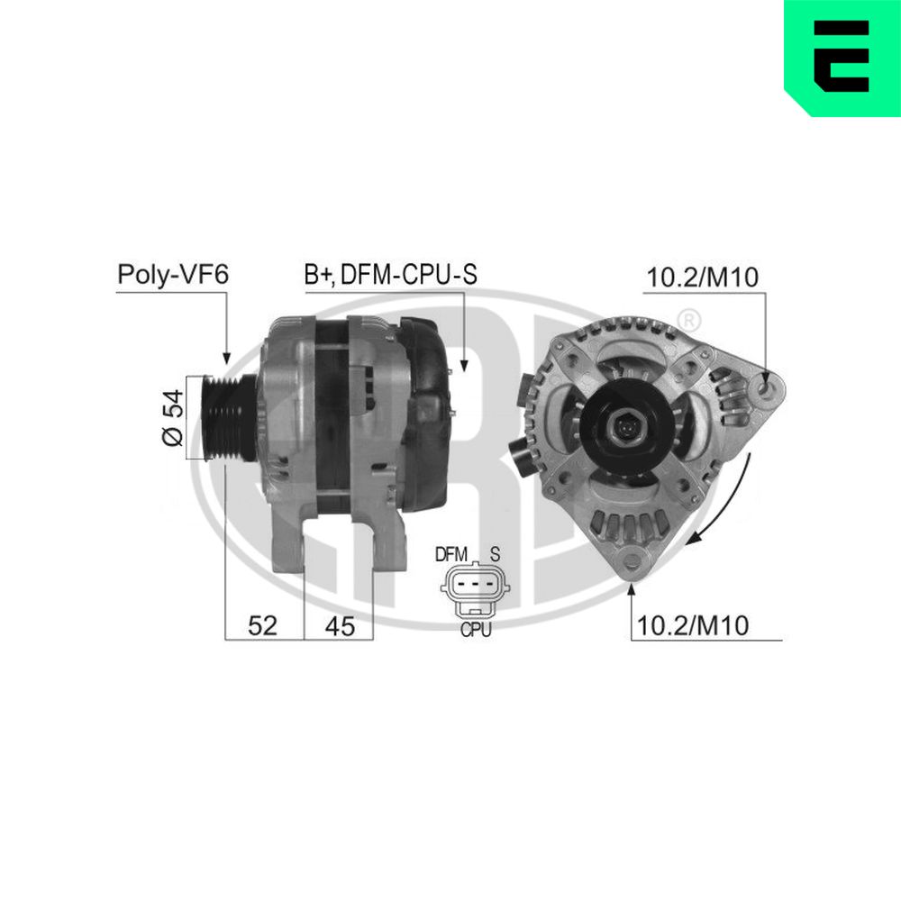 Alternatore - 210358A ERA