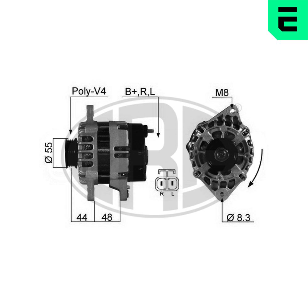 Alternator - 210374A ERA