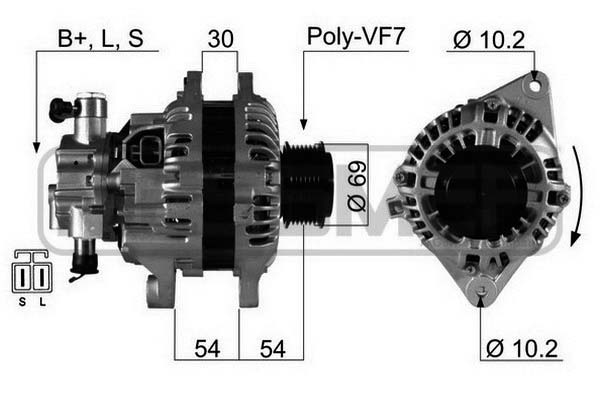 Alternatore - 210381A ERA