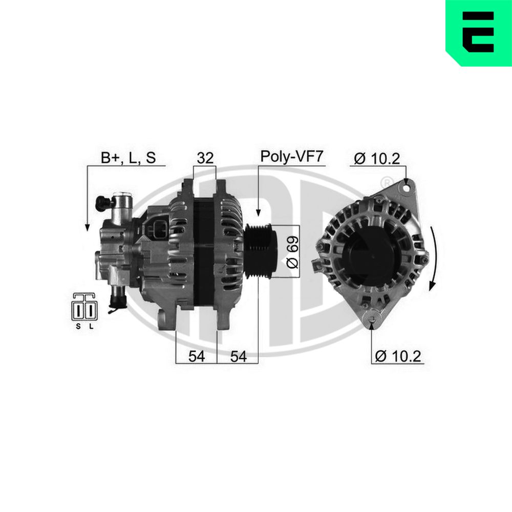 Alternatore - 210381A ERA