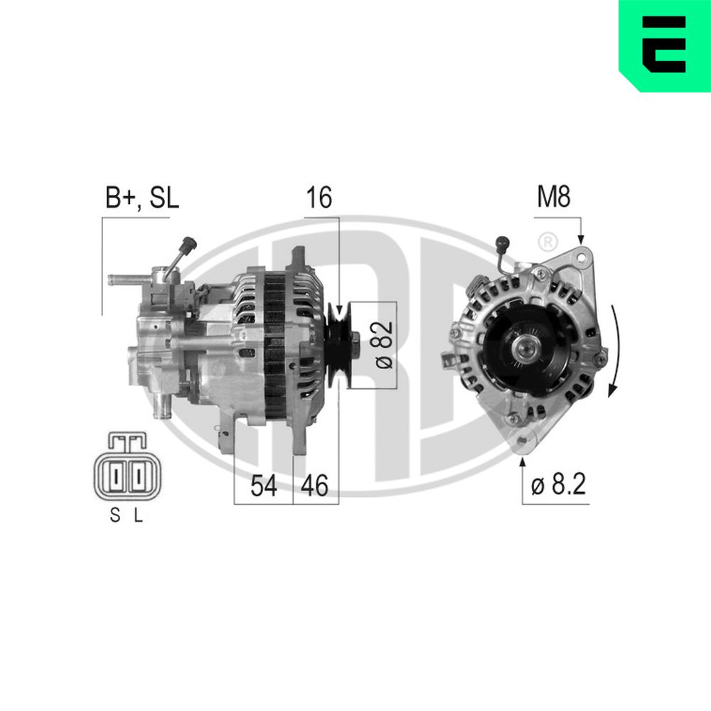 Alternator - 210461A ERA