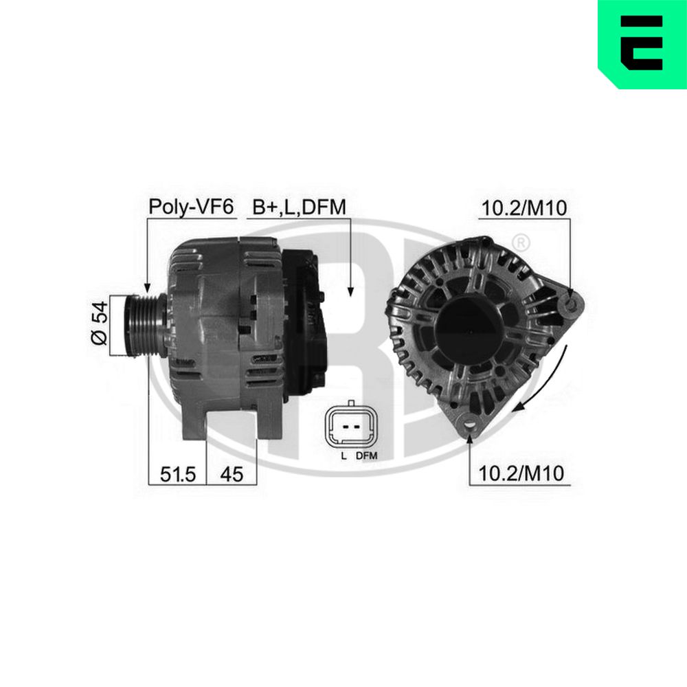 Alternator - 210471 ERA
