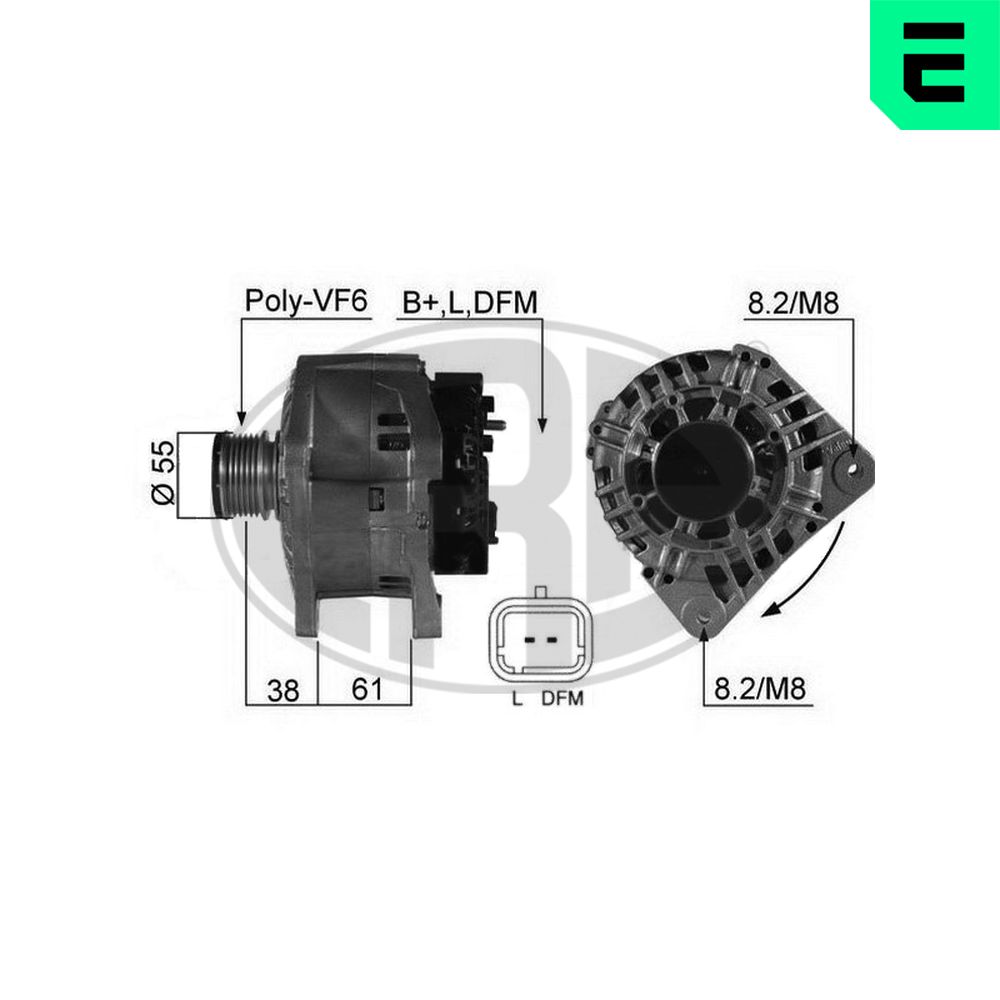 Alternator - 210503A ERA