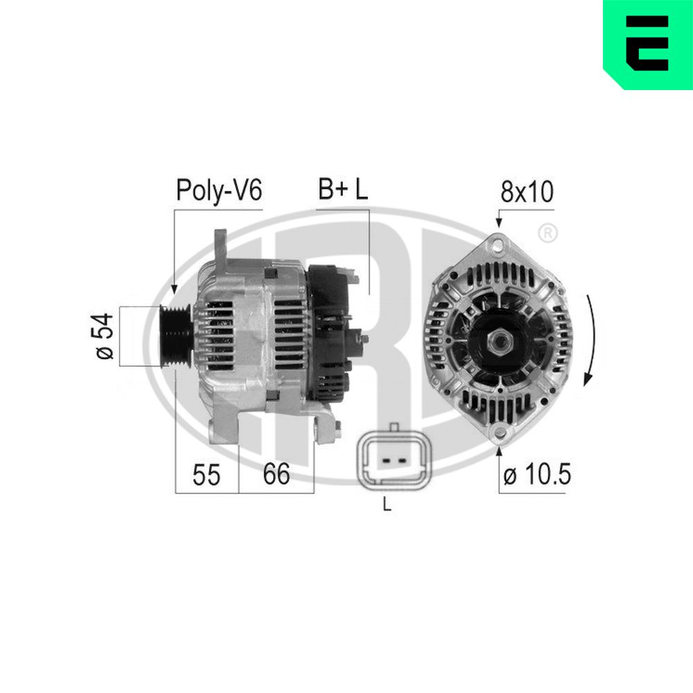 Alternator - 210570A ERA