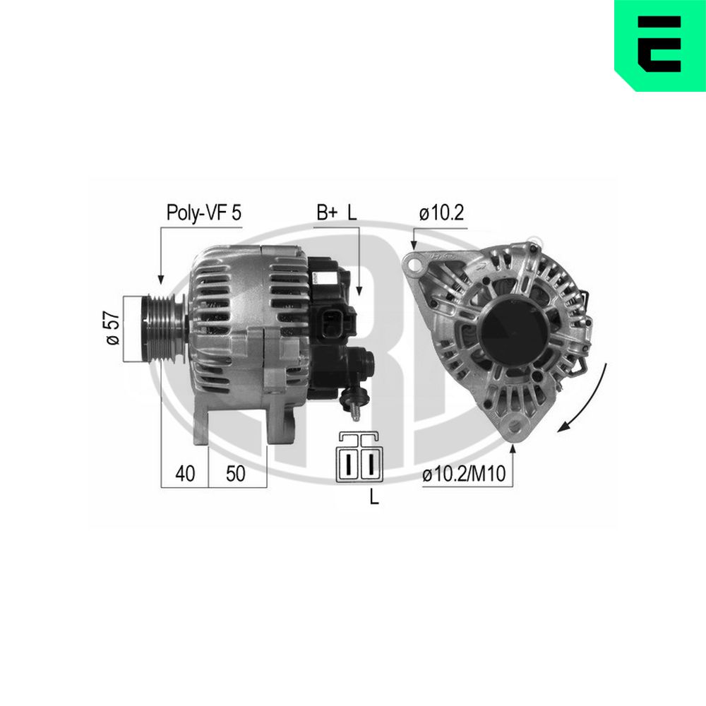 Alternator - 210650A ERA
