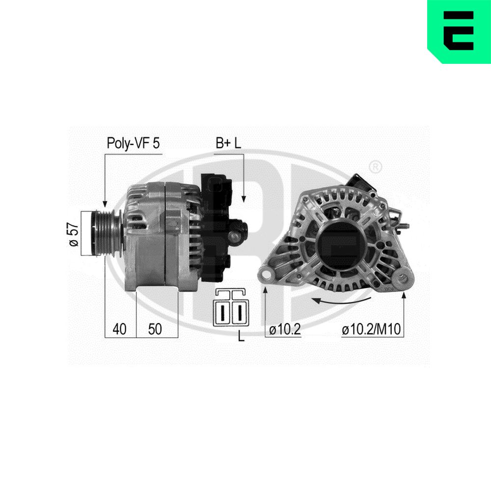 Alternator - 210651 ERA