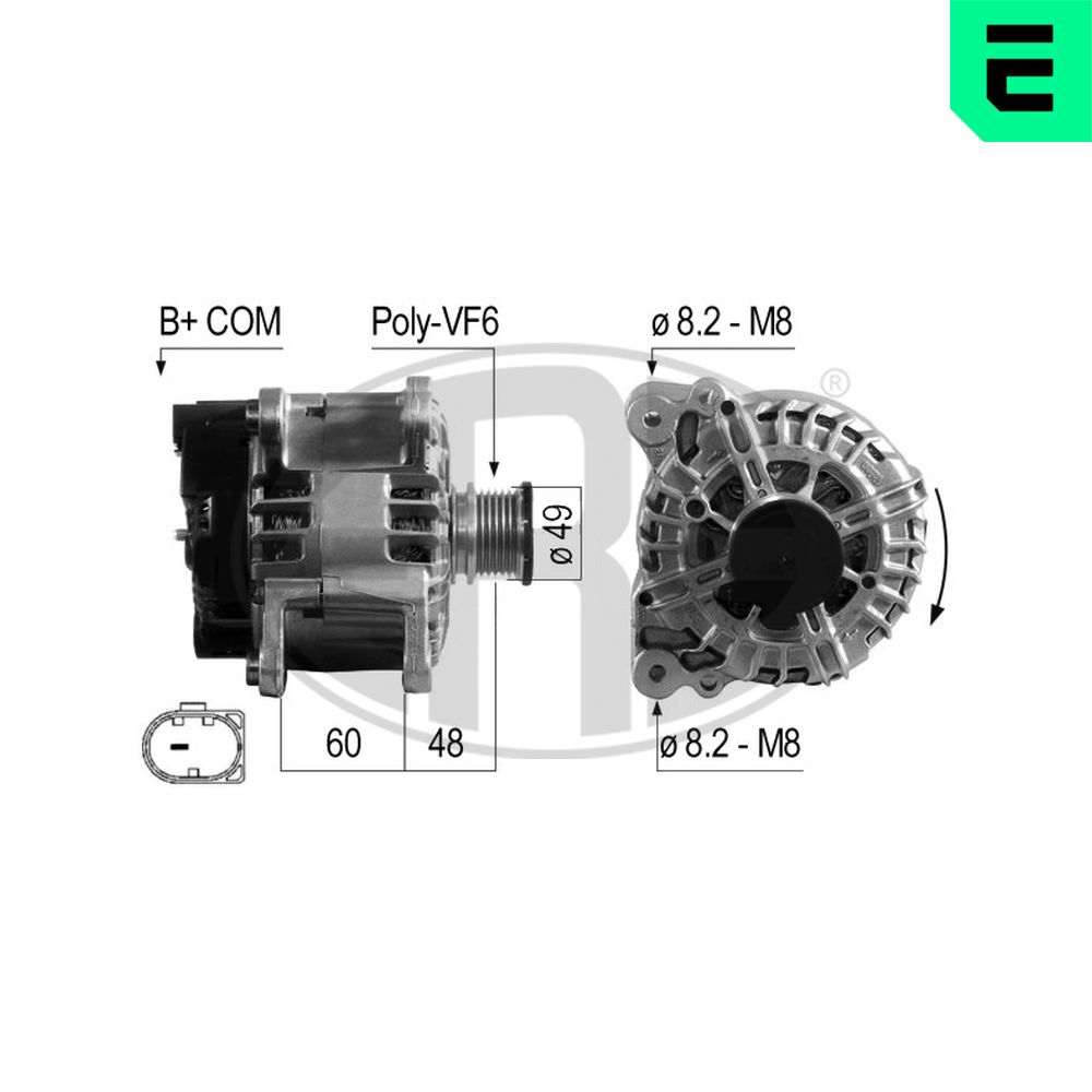 Alternator - 210706A ERA