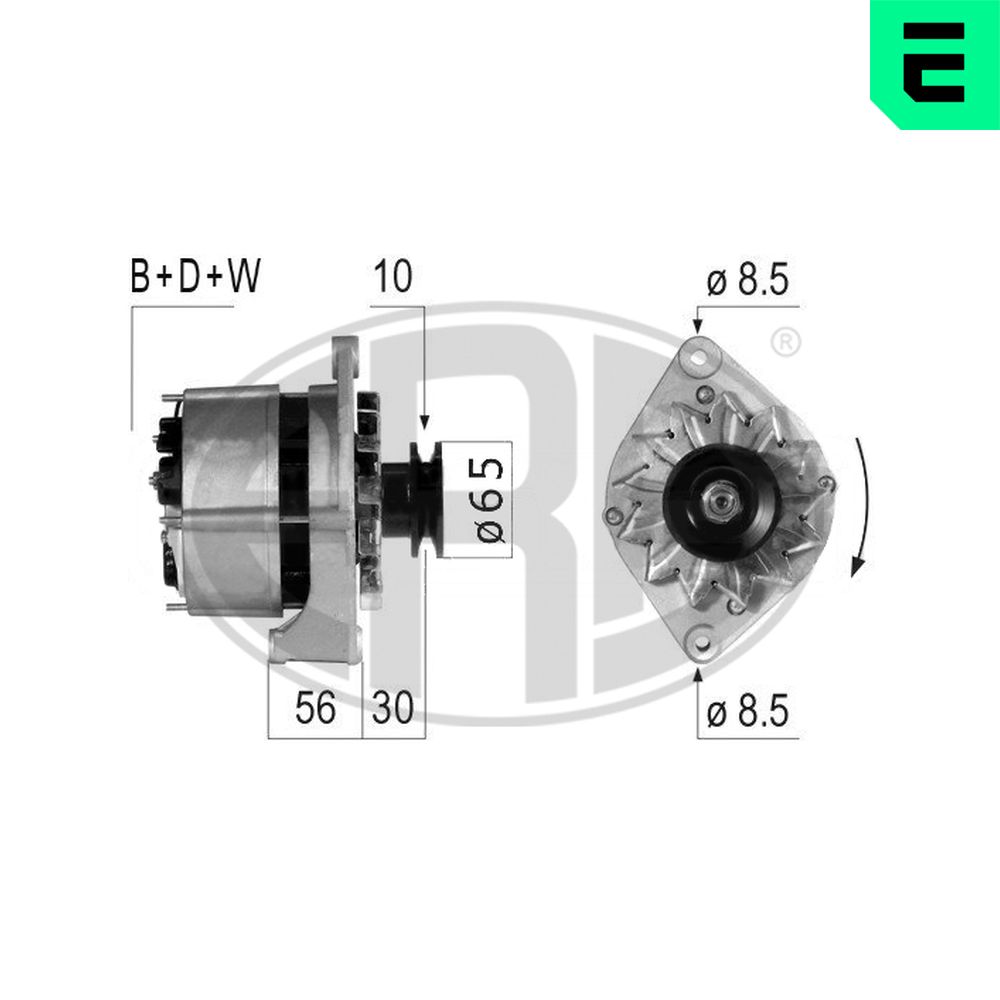 Alternator - 210722A ERA