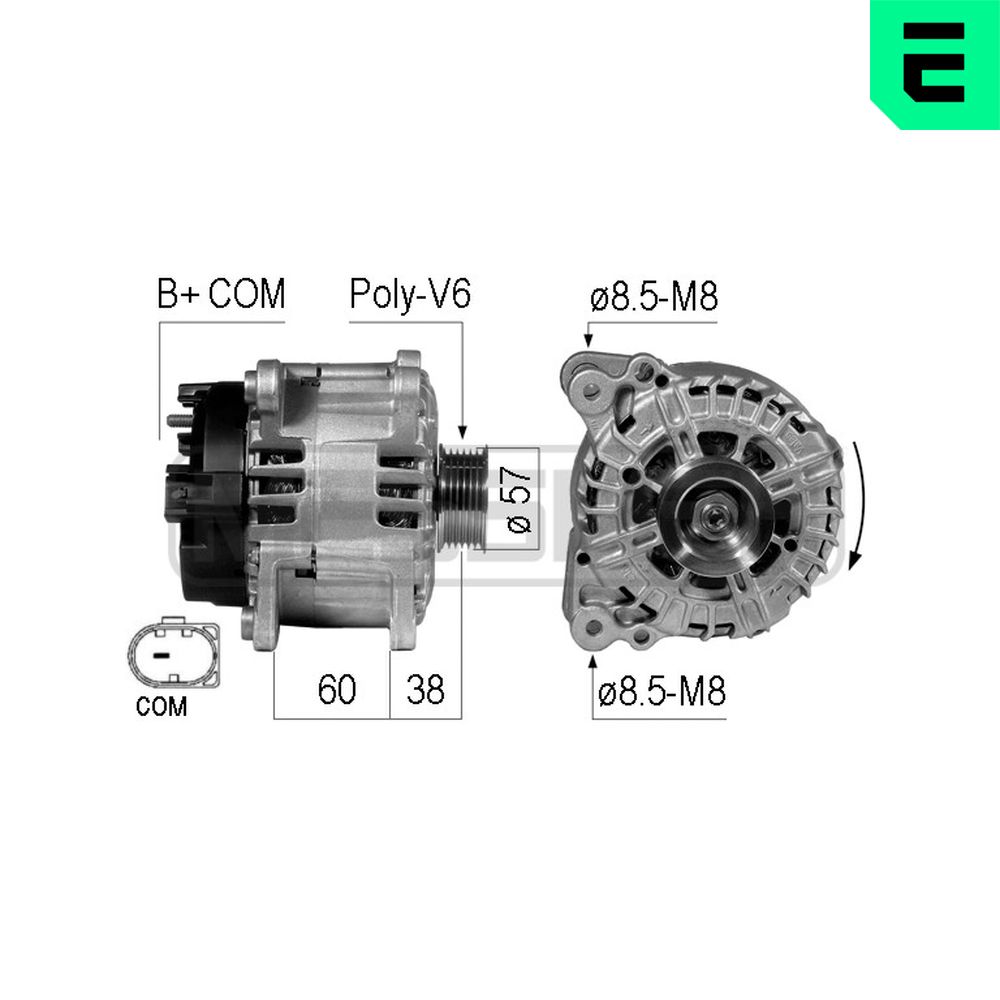 Alternator - 210737 ERA